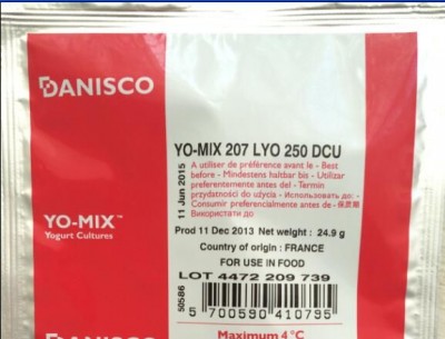 丹尼斯克 酸奶菌種YO-MIX 207
